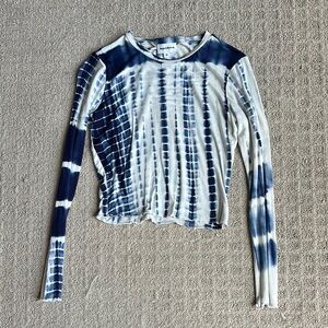 Superdown Tie-Dye Long Sleeve Top